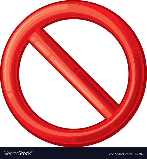 Not Allowed Nobg No Food Sign Isolated Over White Background Vector