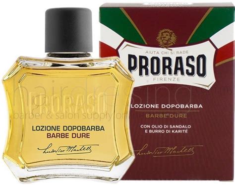 Proraso Red After Shave Lotion Ingredients Explained