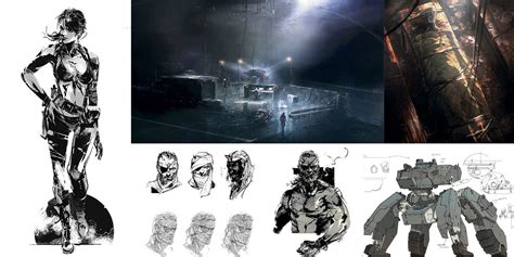 The Art Of Metal Gear Solid V The Phantom Pain 50 Concept Art