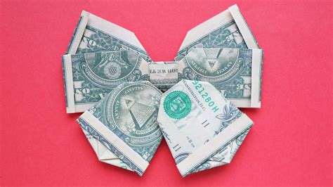 Great Money Christmas Bells Easy Dollar Origami Decoration For