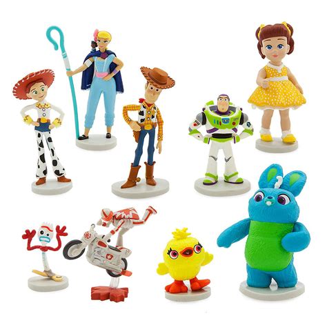 Disney Toy Story Pack Com 9 Personagens Original Disney Store