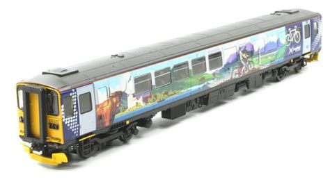 Hornby Class 153 153373 Scotrail Saltire Livery Dcc Ready Oo Gauge