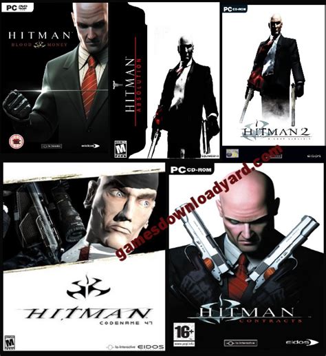 Hitman Complete Games Series Collection For Pc Updated Working Links