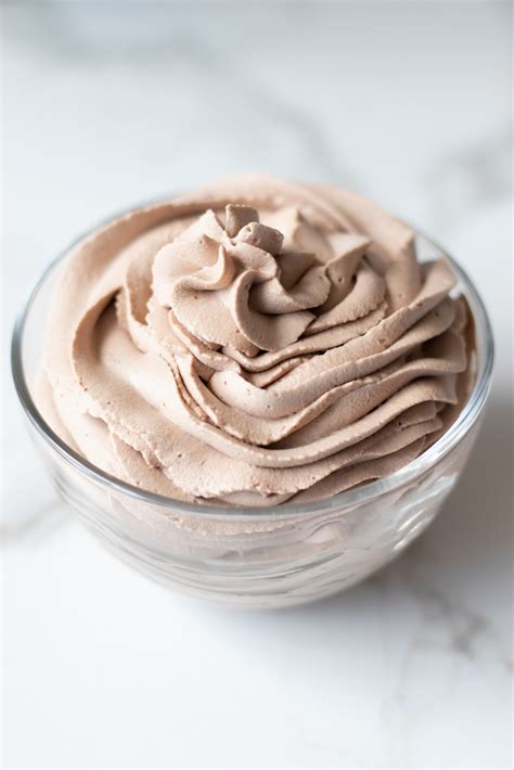 Chocolate Whipped Cream Frosting The Grove Bend Kitchen