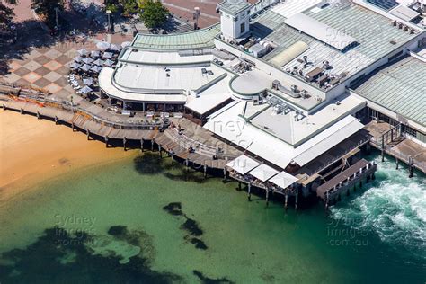 Aerial Stock Image Manly Wharf