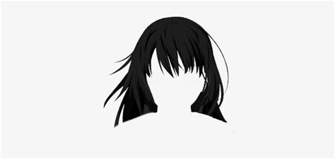 Black Anime Hair Anime Transparent Png 480x480 Free Download On
