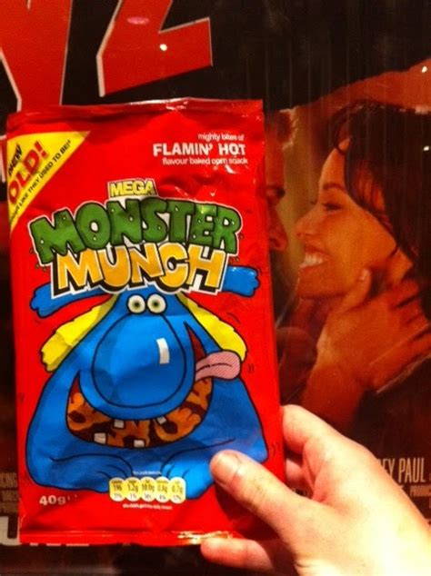 A Blog About Crisps Packet 40 Monster Munch Flamin Hot