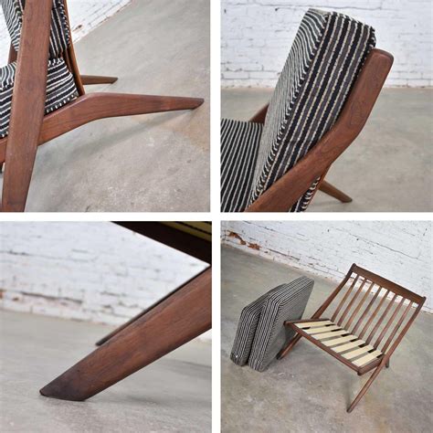 Scandinavian Modern Scissor Lounge Chair By Folke Ohlsson For Dux For