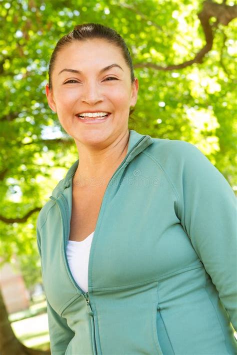 Happy Hispanic Woman Smiling Stock Photo Image Of Hispanic Cheerful