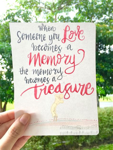 Thomas squinted back at her. Quotes for loss When someone you Love becomes a memory the memory becomes a treasure. | Memories ...