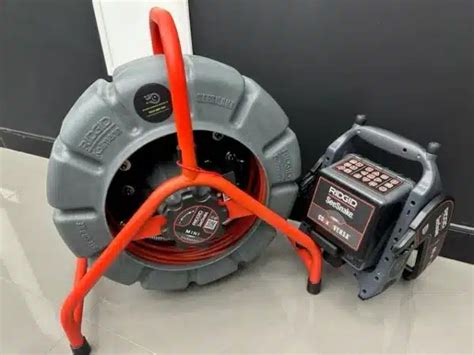 Ridgid Seesnake Mini Camera With Trusense And Cs6x Wifi Monitor Sewer