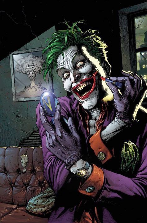 dc comic book artwork the joker by gary frank follow us for more awesome comic art or check