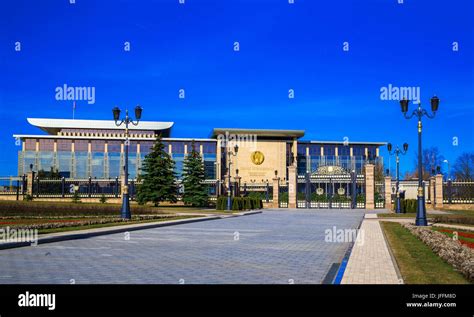 Minsk Belarus The Palace Of Independence Stock Photo Alamy