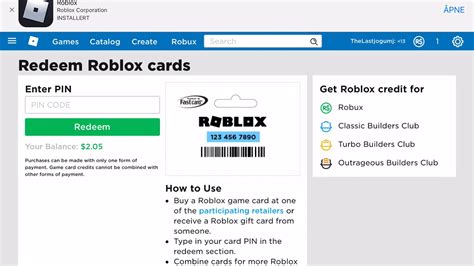Redeeming My Second Roblox Gift Card Youtube
