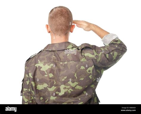 Person Saluting Soldier Standing Hi Res Stock Photography And Images