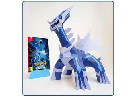 Here Are Official Pokemon Dialga And Palkia Papercraft Models