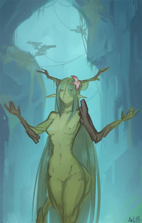 Dryad Concept By Arbuzbudesh Hentai Foundry