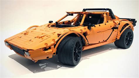This Lancia Stratos Was Rebuilt From A Lego Technic Porsche 911 Gt3 Rs