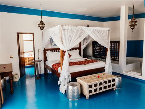 Gold Zanzibar Beach House And Spa Resort Nungwi Zanzibar Tanzania Beach Villa Bed Travoh
