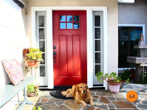 Fiberglass craftsman entry door with sidelights. Craftsman style 36″x 80″ Fiberglass Single door with two ...