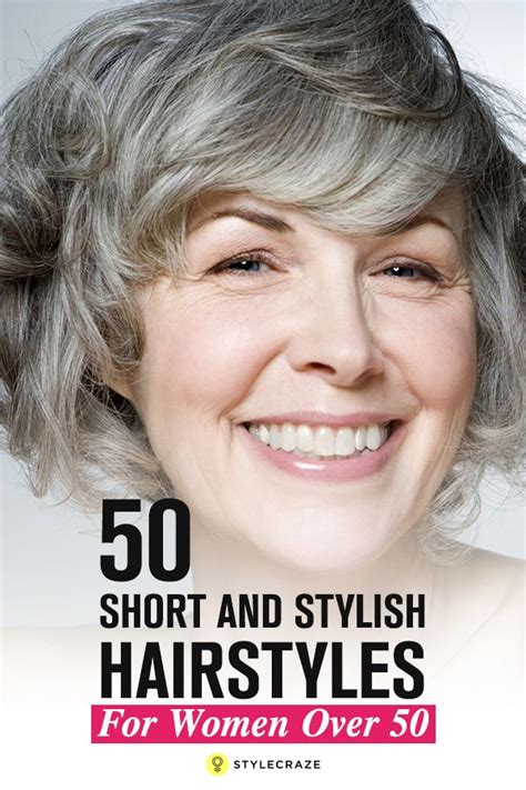 Easy to do choppy cuts for women over 60. 80 Short Hairstyles For Women Over 50 To Look Elegant ...
