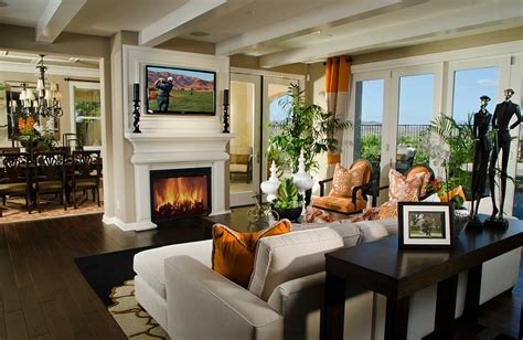 Decorating Ideas For Living Room With Fireplace And Tv House Designs