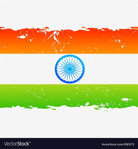 Indian Flag Royalty Free Vector Image Vectorstock