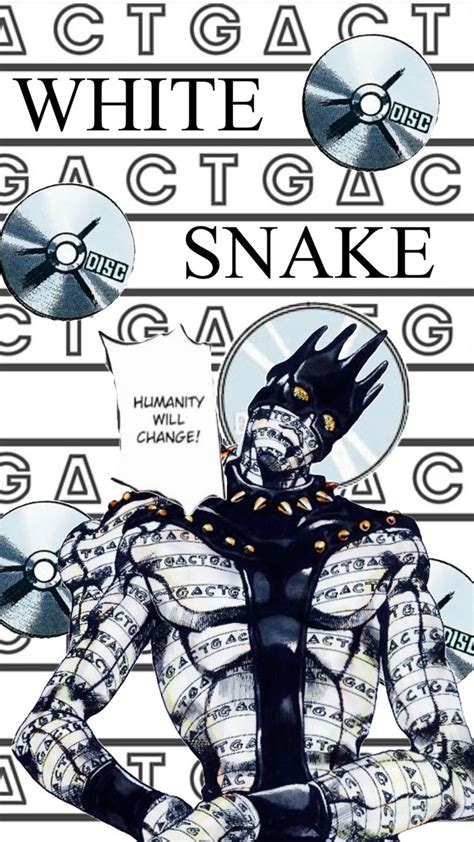 White Snake Jojosbizzareadventure Whitesnake Jjba Jojo Aesthetic