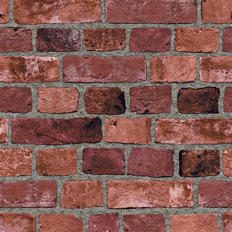 See more ideas about home depot wallpaper, wallpaper, wallpaper samples. The Wallpaper Company 8 in. x 10 in. Red Brick Wallpaper ...