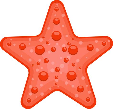 Sea Starfish Clipart Design Illustration 9385479 Png