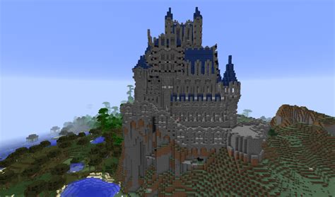 A Castle On A Hill Minecraft Map