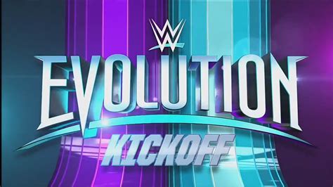 Wwe Evolution 2018 Kickoff Opening Youtube