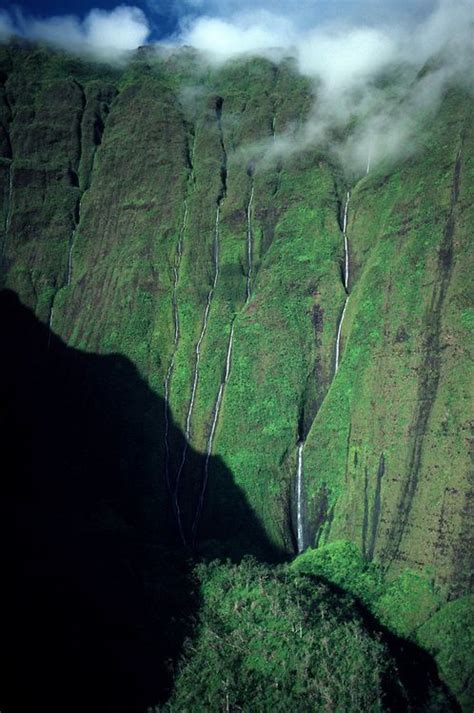 Mt Waialeale Wettest Spot On Earth Kauai Hawaii Elev5208 Ft