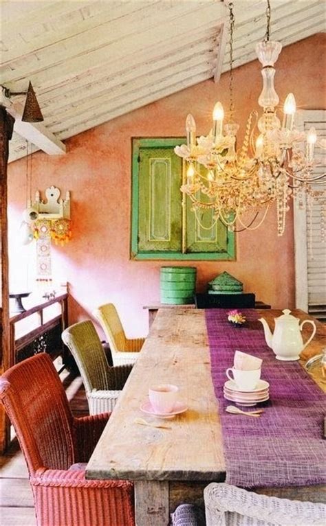 39 Original Boho Chic Dining Room Designs Digsdigs