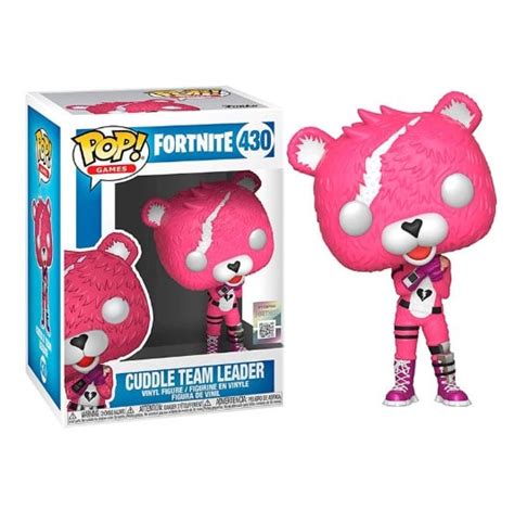 Vinyl figure (includes compatible pop box protector case). Funko Pop Fortnite: Battle Royale - Cuddle Team Leader