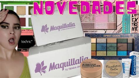 🛍️haul maquillalia y druni🛍️ novedades low cost w7 technic essence juncal gonzalez