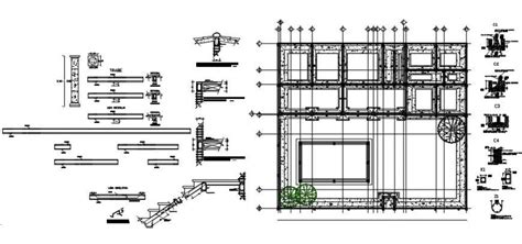 2d Cad Drawing Of Construction Panel Autocad Software Cadbull