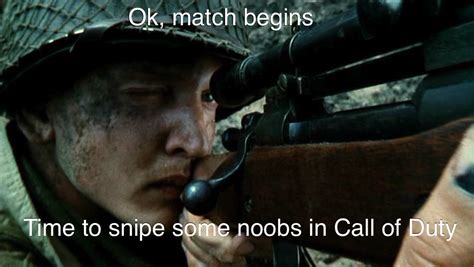 How much fact / fiction is there in this film? Call of duty sniper dude | Call of duty, Sniper, Memes