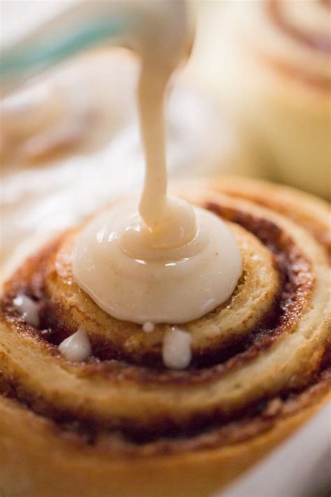 Perfect Cinnamon Roll Glaze Cinnamon Rolls Homemade Cinnamon Glaze