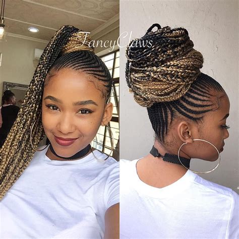 Straight Up Hairstyles With Braids 40 Most Popular Straight Up