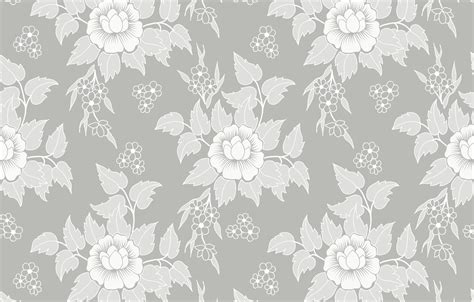 Wallpaper Flowers Retro Wallpaper Texture Vintage