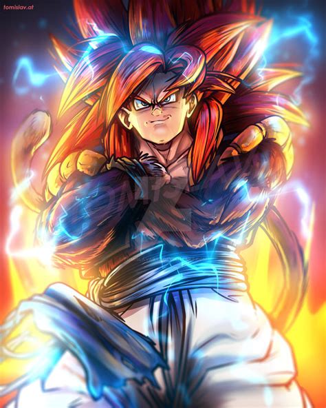 Ssj4 Gogeta Dragon Ball Fan Art By Tomislavartz On Deviantart