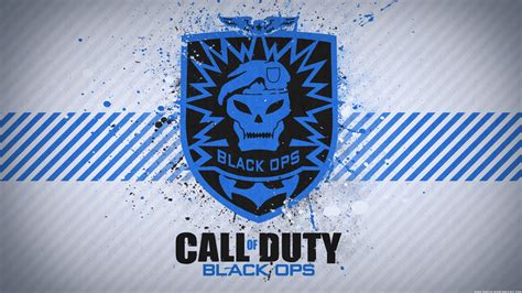 Call Of Duty Black Ops Skull Logo Hd Wallpaper Hd Wallpapers