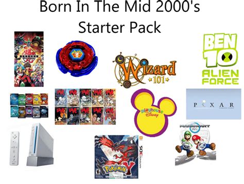 Born In The Mid 2000s Starter Pack Rstarterpacks