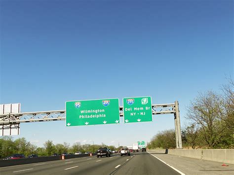 East Coast Roads Interstate 95 Delaware Turnpike