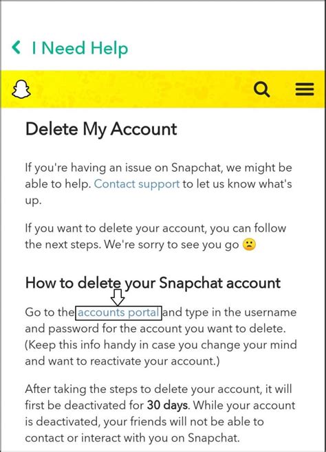 How To Delete Snapchat Account Tae