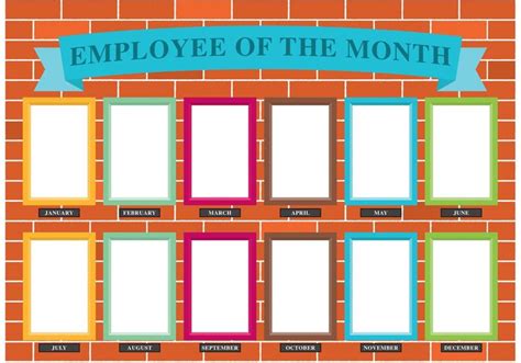 Employee Of The Month Wall Google Search Employee Recognition Board