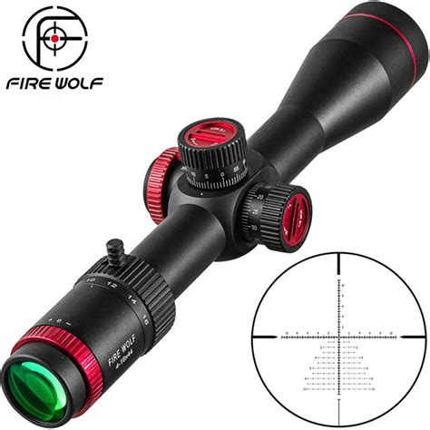 FIRE WOLF QZ X FFP Hunting Scope First Focal Plane Riflescopes Tactical Glass Etched