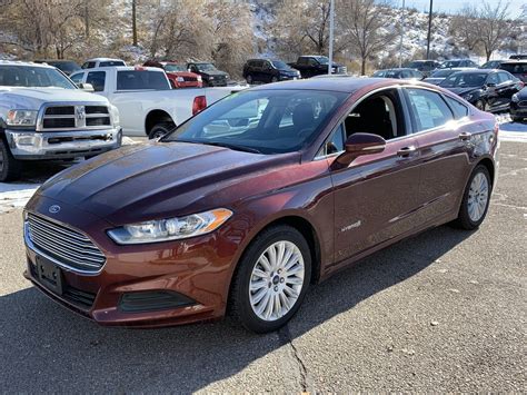 Here are the ratings for the 2015 ford fusion hybrid. Pre-Owned 2015 Ford Fusion SE Hybrid 4dr Car in Sandy # ...