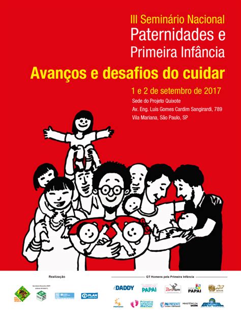 Iii Seminário Nacional Paternidades E Primeira Infância